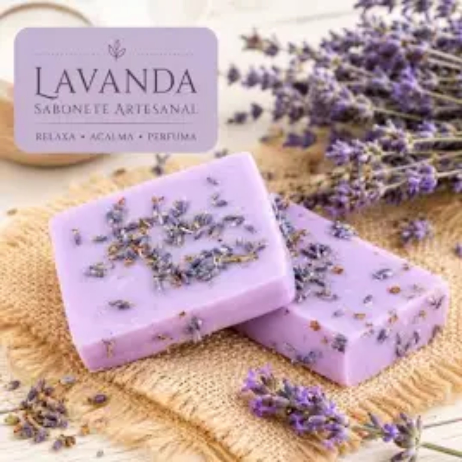 Sabonete de lavanda