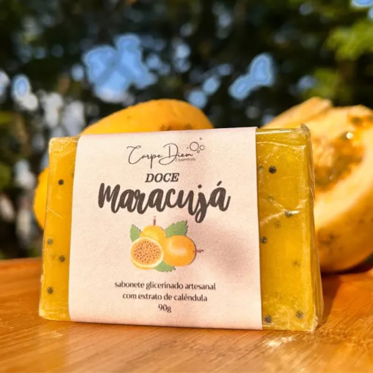 Sabonete de maracujá